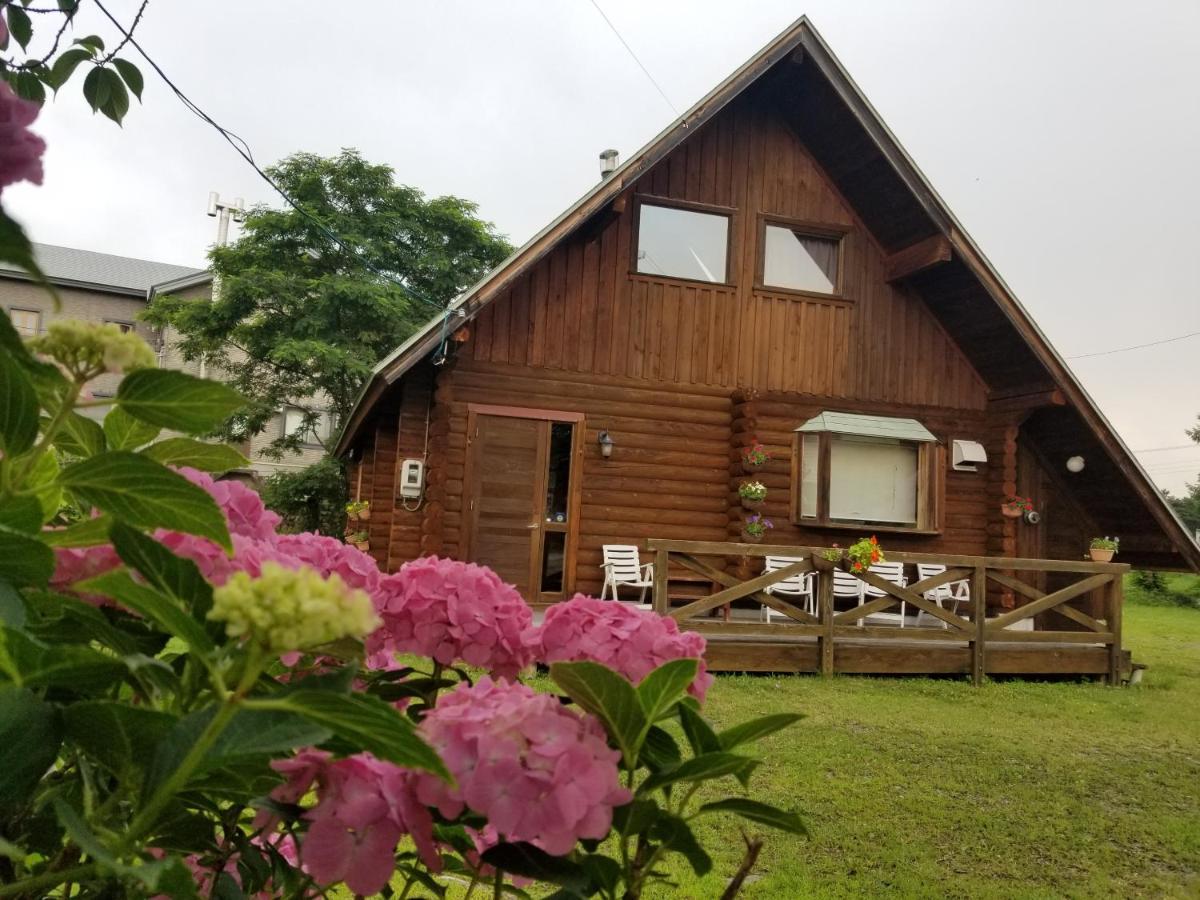 Log Cottage Villa Happo Hakuba Eksteriør billede