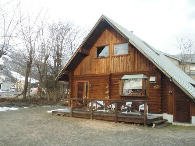 Log Cottage Villa Happo Hakuba Eksteriør billede