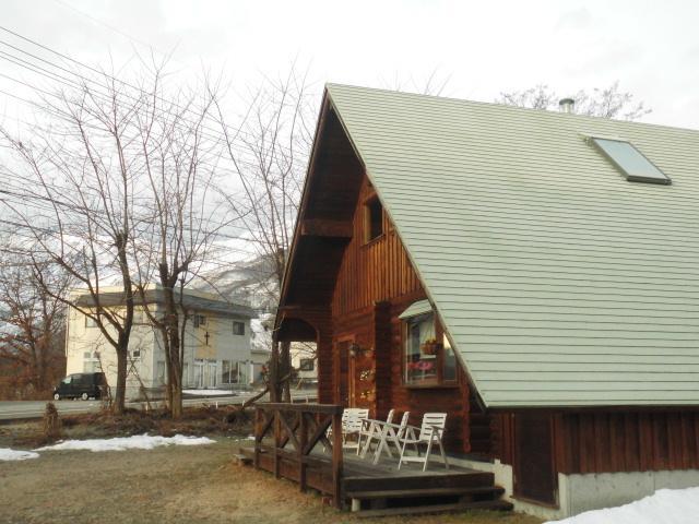 Log Cottage Villa Happo Hakuba Eksteriør billede
