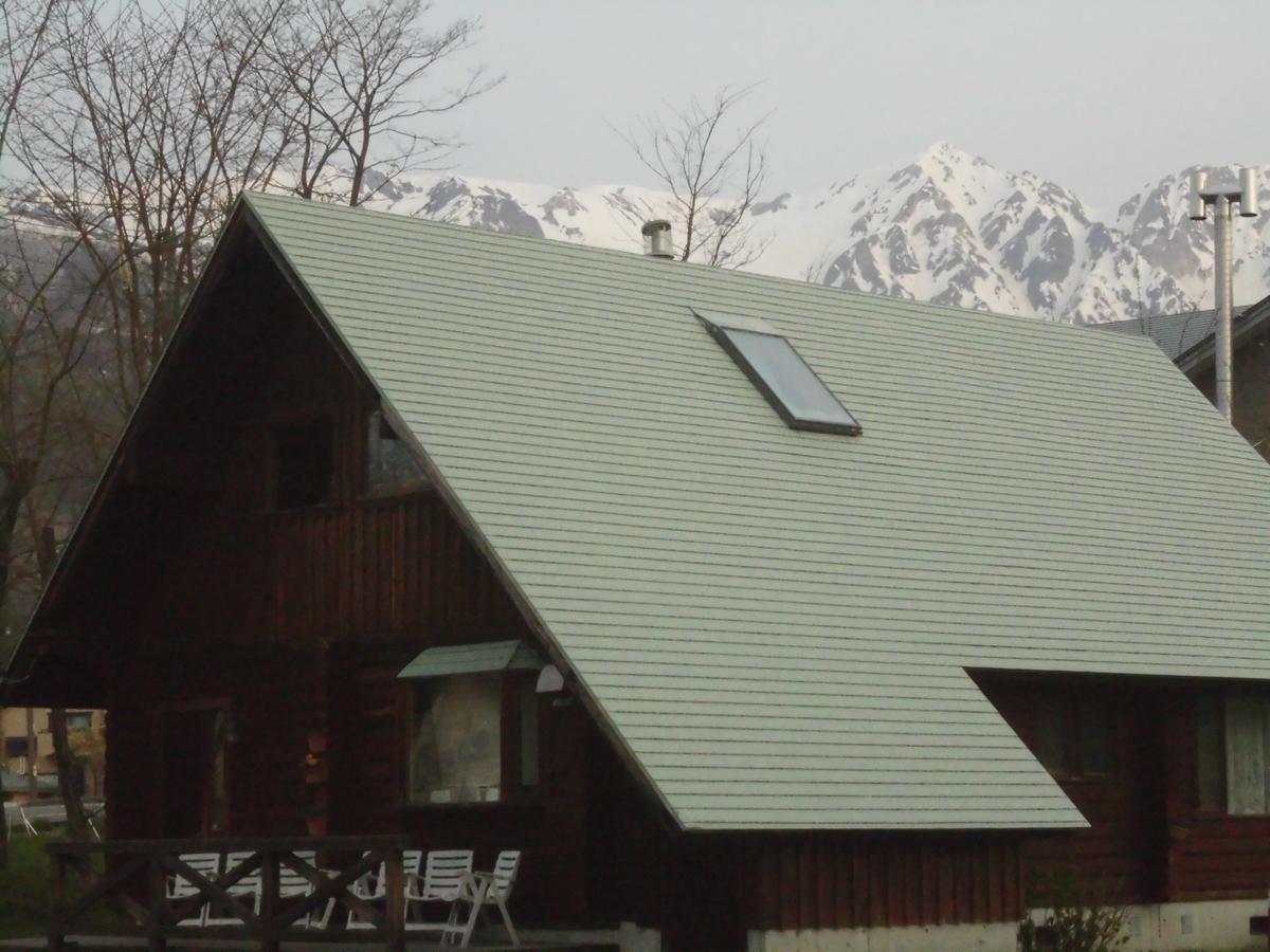 Log Cottage Villa Happo Hakuba Eksteriør billede